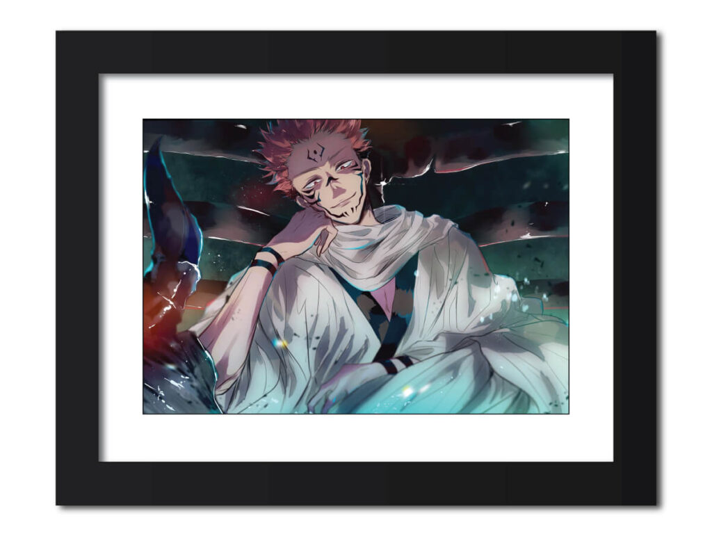 Sukuna Jujutsu Kaisen Anime Painting Tenorarts