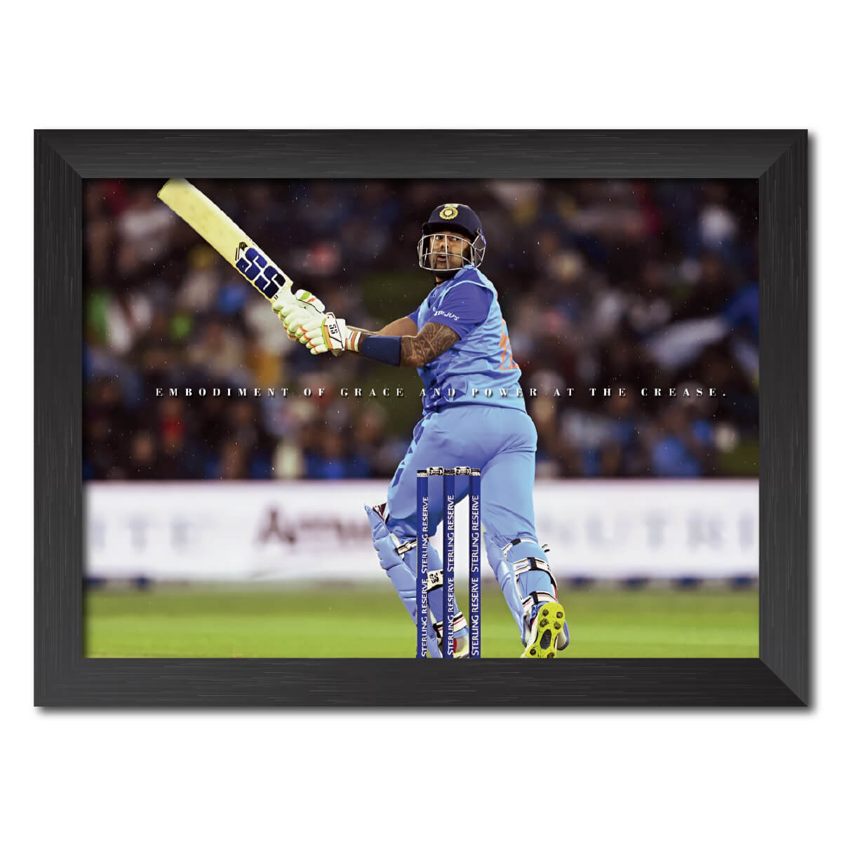 Suryakumar Yadav Quotes India Cricket Team Poster Framed Painting