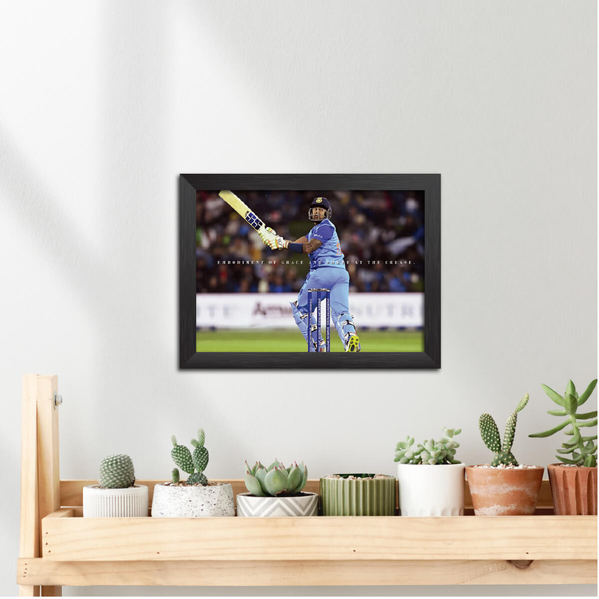 Suryakumar Yadav Quotes India Cricket Team Poster Framed Painting