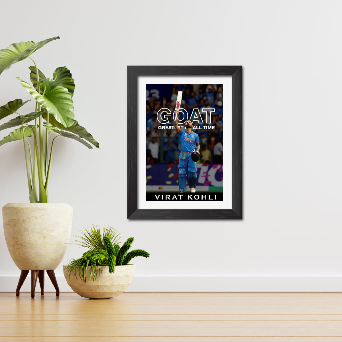 Virat Kohli Quotes India Cricket Team Poster Framed Painting-3