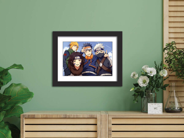 Minato Team 7 Naruto Anime Painting - Image 4