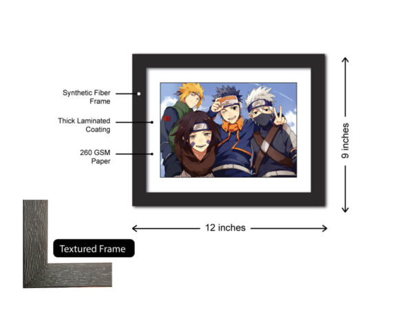 Minato Team 7 Naruto Anime Painting - Image 6