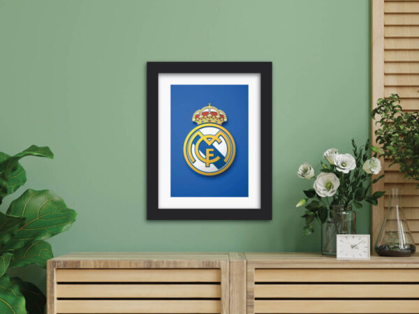 Real Madrid Football Club 3D Textured Logo Painting - Image 3