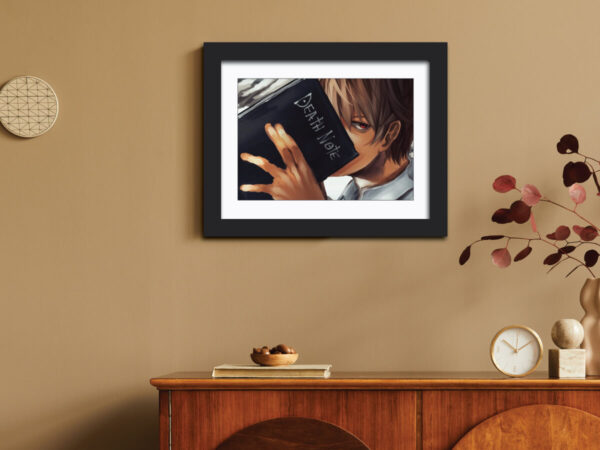 Yagami Light Death Note Anime Painting - Image 3