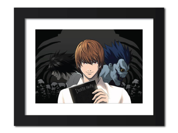 Yagami Light Death Note Anime Painting