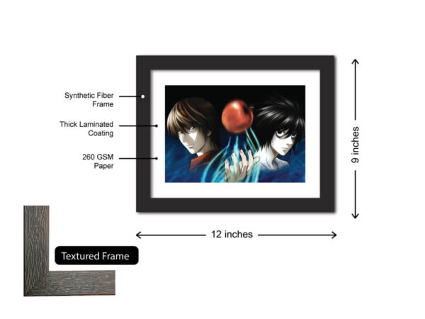 Detective L and Light Yagami Death Note Anime Painting - Image 6