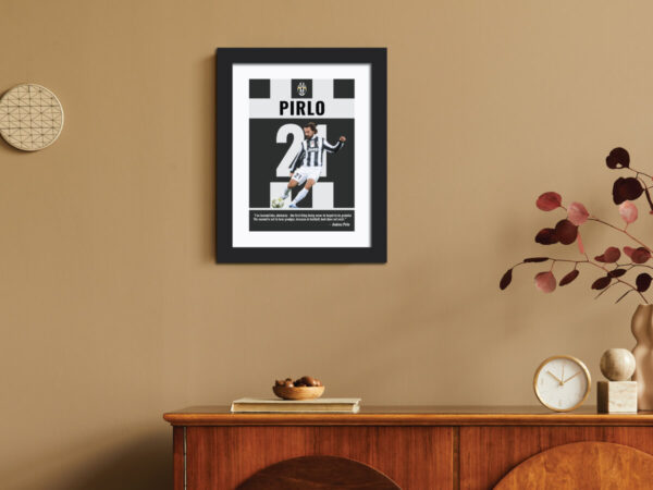 Andrea Pirlo Juventus Poster Painting - Image 3