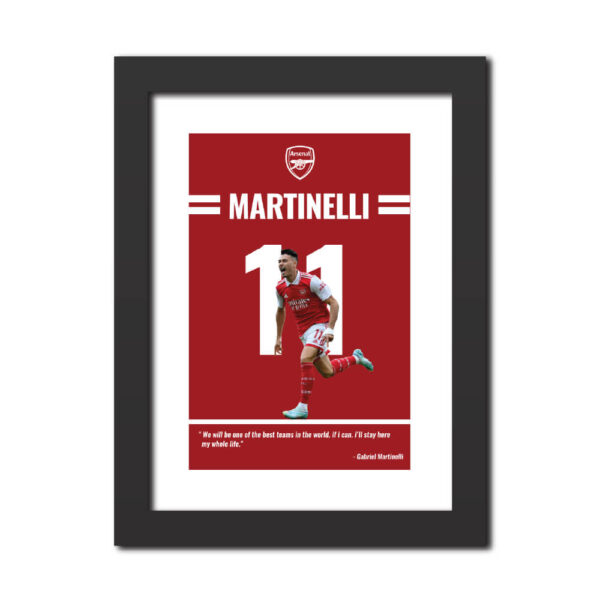 Martinelli Arsenal Poster Painting