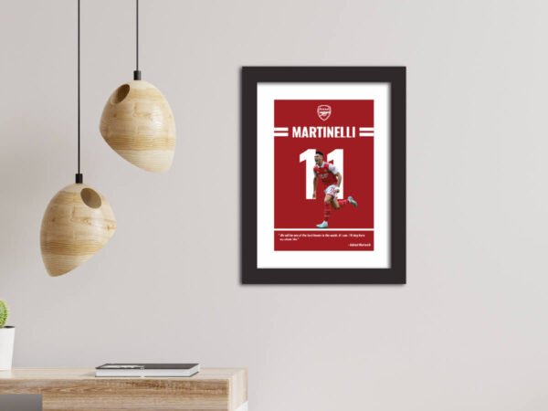 Martinelli Arsenal Poster Painting - Image 5