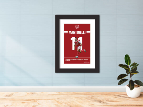 Martinelli Arsenal Poster Painting - Image 2