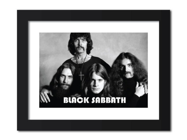 Black Sabbath Music Band Poster Painting