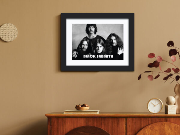 Black Sabbath Music Band Poster Painting - Image 3