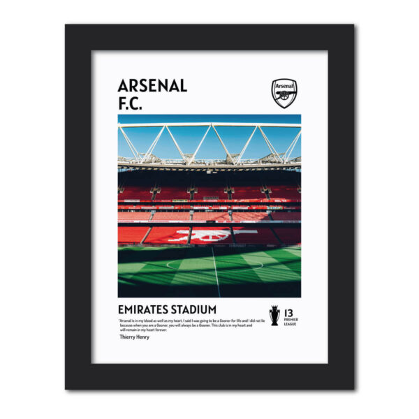 Arsenal Football Club Stadium Poster Painting