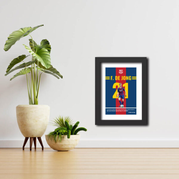 Frankie De Jong FC Barcelona Poster Painting - Image 5