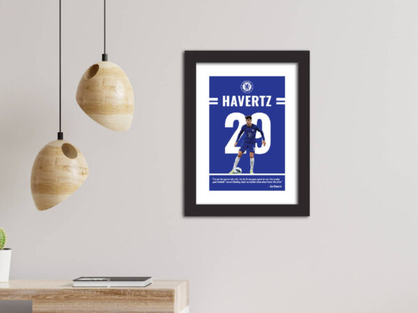 Kai Havertz Chelsea Poster Painting - Image 4