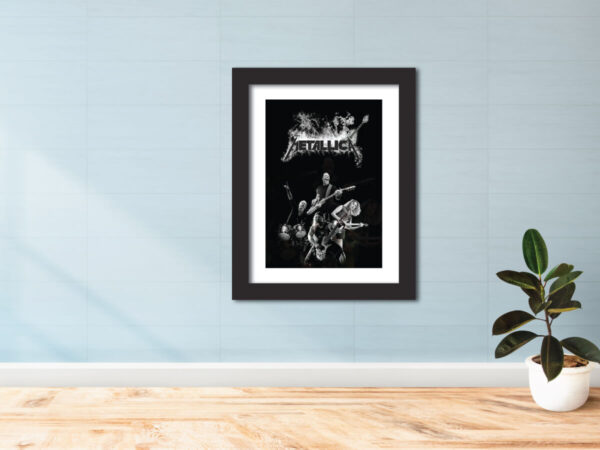 Metallica Music Band Poster Painting - Image 5