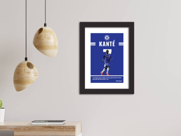 Ngolo Kante Chelsea Poster Painting - Image 5