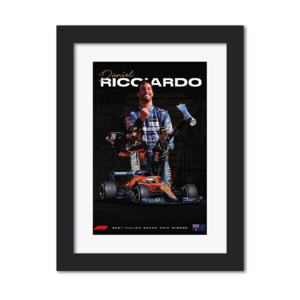 Daniel Ricciardo F1 Racing Poster Painting