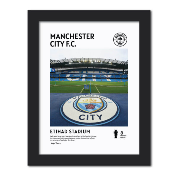 Manchester City Football Club Stadium Poster Painting