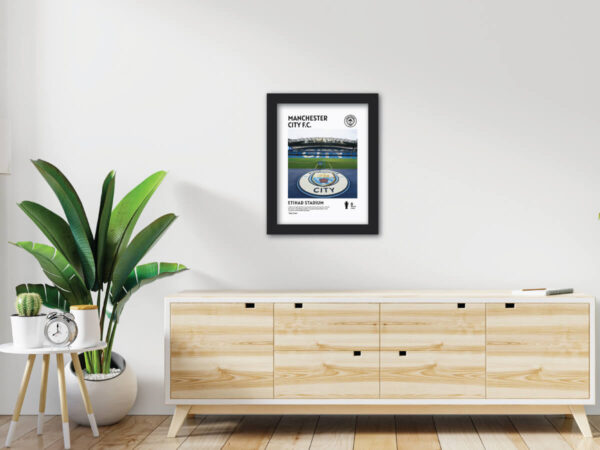 Manchester City Football Club Stadium Poster Painting - Image 4