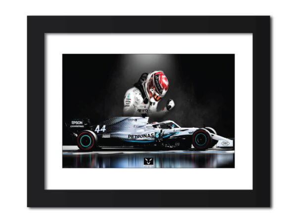 Lewis Hamilton F1 Racing Poster Painting