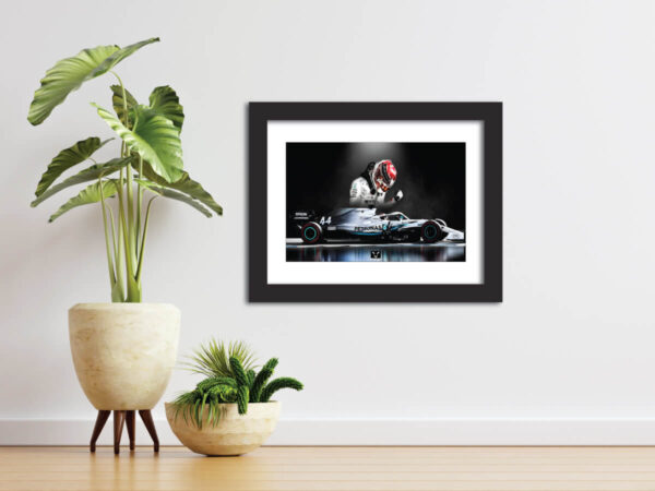 Lewis Hamilton F1 Racing Poster Painting - Image 5