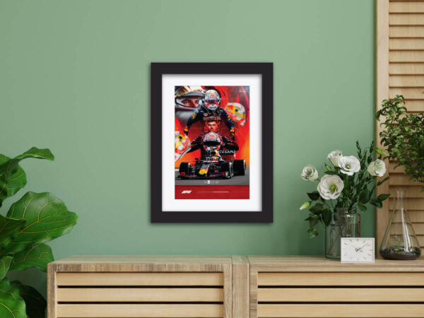 Max Verstappen F1 Racing Poster Painting - Image 4