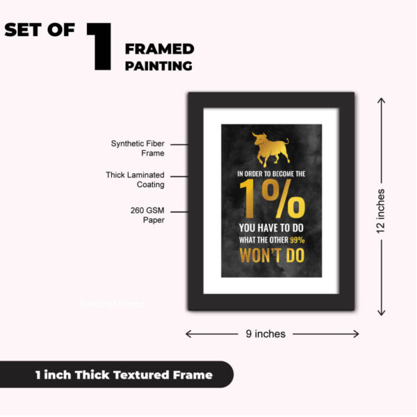 Trading 1% Quote Poster Painting (Copy) - Image 5