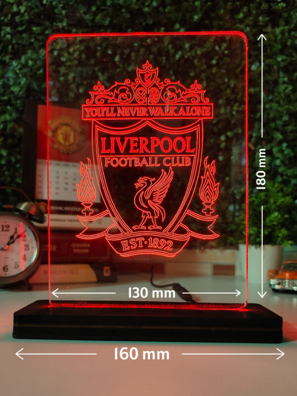 Liverpool Acrylic Led Lamp - Image 5