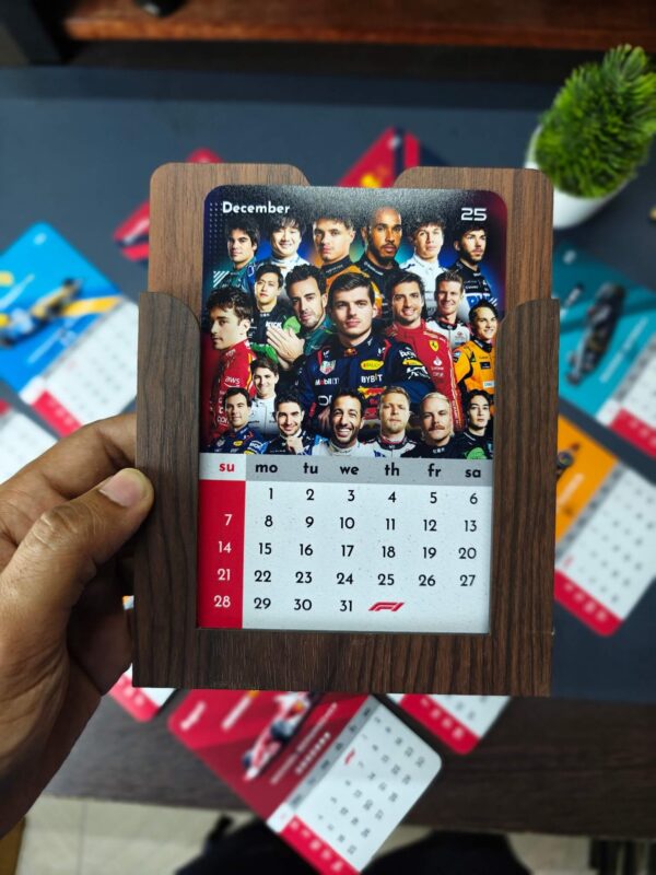 F1 Desk Calendar 2025 - Image 5