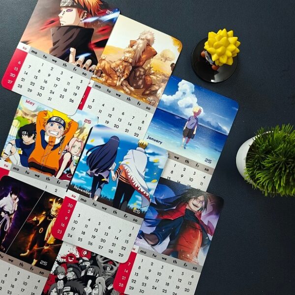 Naruto Desk Calendar 2025 - Image 3