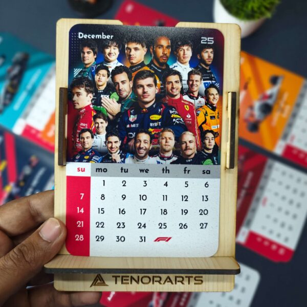 F1 Desk Calendar 2025 - Image 4