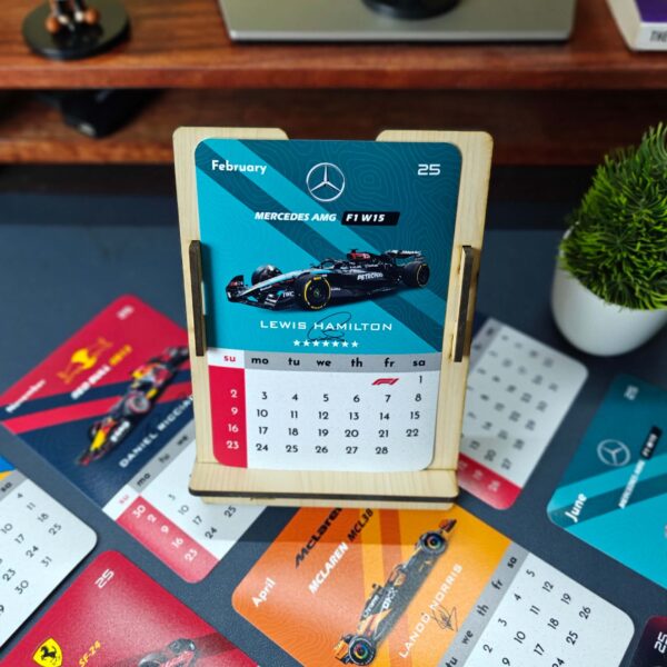 F1 Desk Calendar 2025 - Image 2