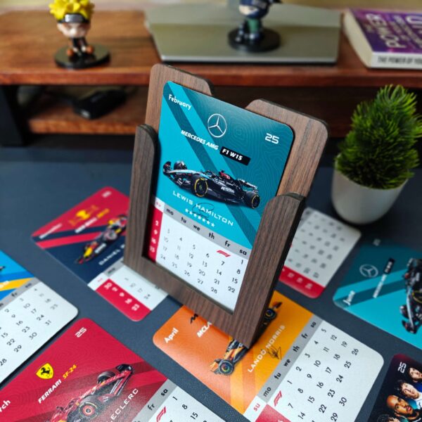 F1 Desk Calendar 2025 - Image 3