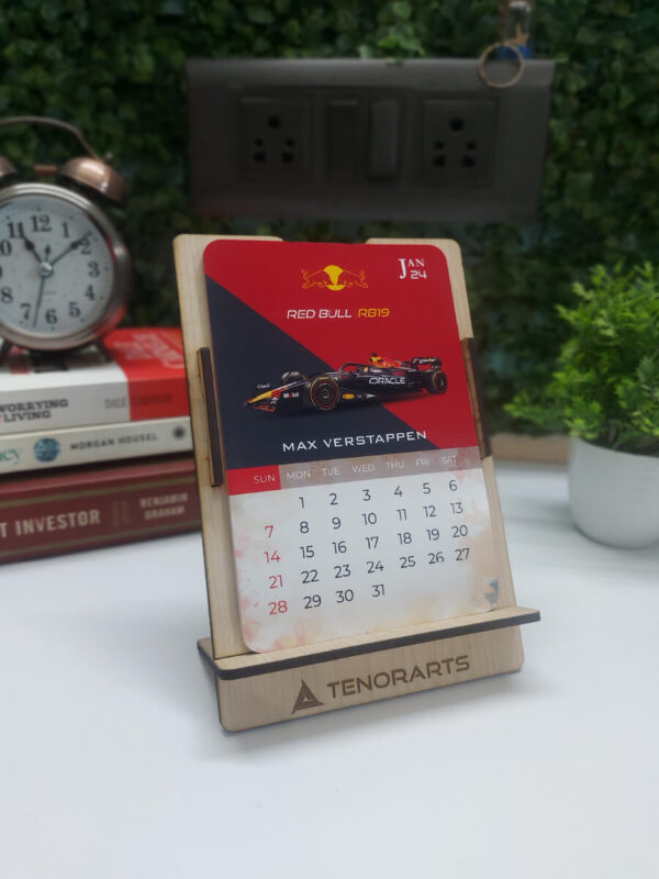 F1 Desk Calendar Tenorarts