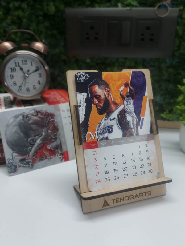 NBA Desk Calendar Tenorarts