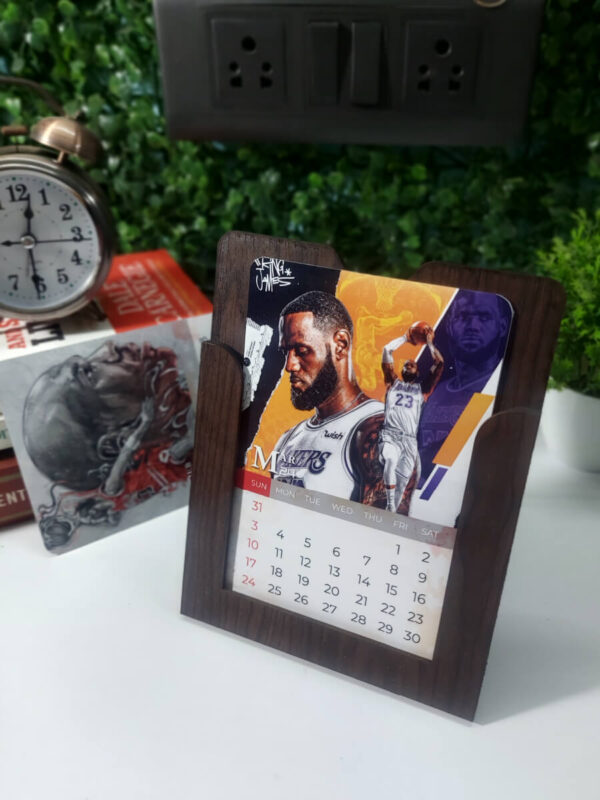 NBA Desk Calendar Tenorarts