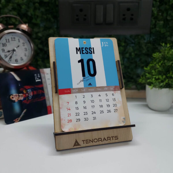 Lionel Messi Desk Calendar