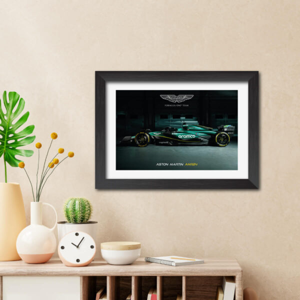 Mercedes AMG F1W15 F1 Racing Car 2024 edition Poster Framed Painting - Image 2