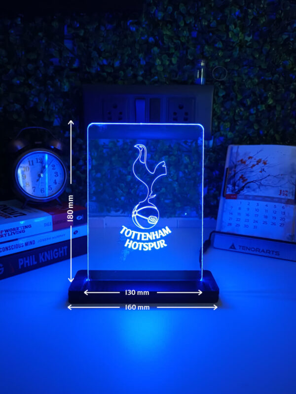 Tottenham Hotspur F.C Acrylic Led Lamp - Image 6