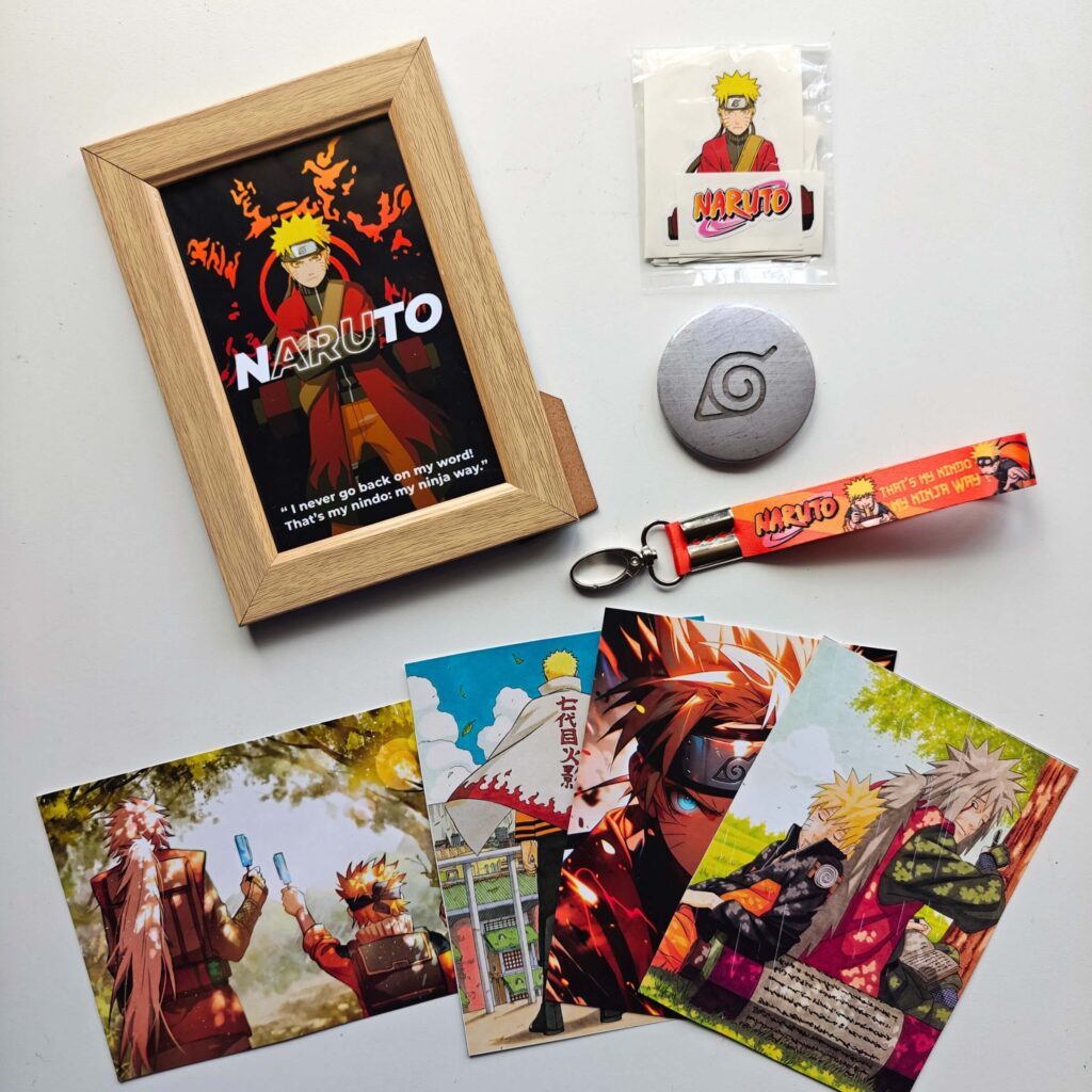 Naruto Gift Box One Piece Merchandise for Fans