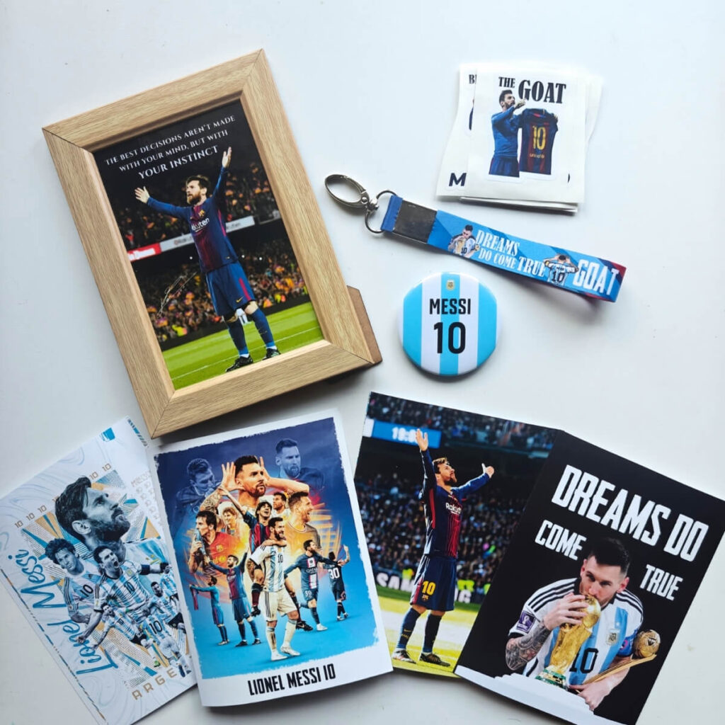 Lionel Messi Gift Box Merchandise for Fans