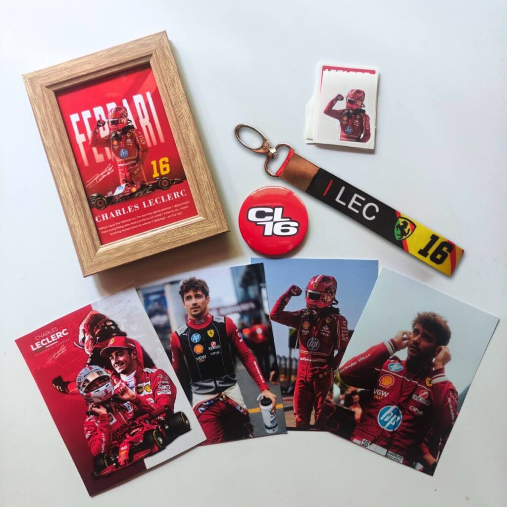 Charles Leclerc Gift Box Merchandise for F1 Fans