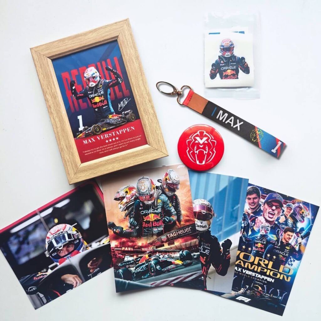 Max Verstappen Gift Box Merchandise for F1 Fans